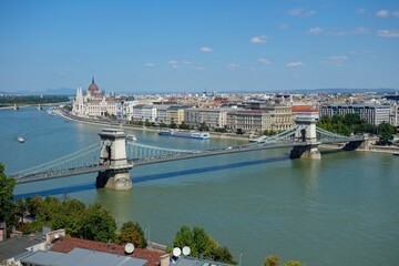 Budapest, Hungary's capital city, sits on the Danube River in Eastern Europe