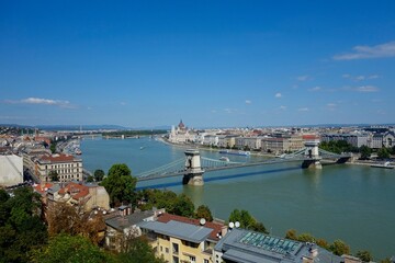 Budapest, Hungary's capital city, sits on the Danube River in Eastern Europe