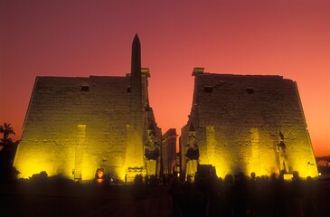 Luxor Temple In Egypt