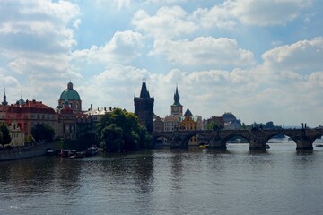 Prague, the capital of the Czech Republic, is a rustic Eastern European city on the banks of the Vltava River