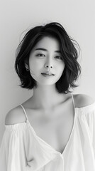 portrait of a asian girl