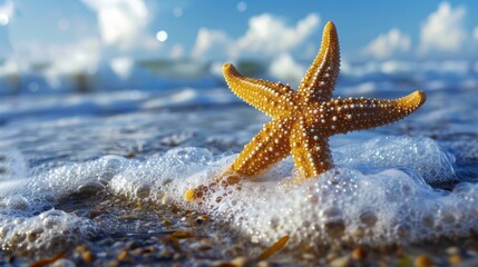 Seaside starfish