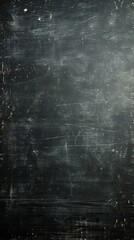 A chalkboard with a few crayons and cork stoppers on it. Scene is playful and creative. Blackboard. Small black board.