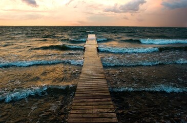 Obraz premium Pier In The Water