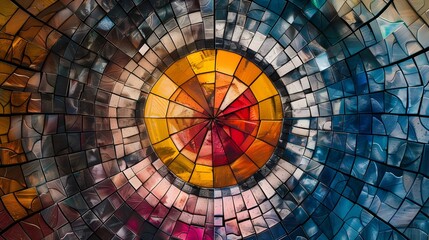Textured Palette Kaleidoscope. up-close abstract piece resembling a kaleidoscope of textures and colors. abstract background. backdrop for copy space text