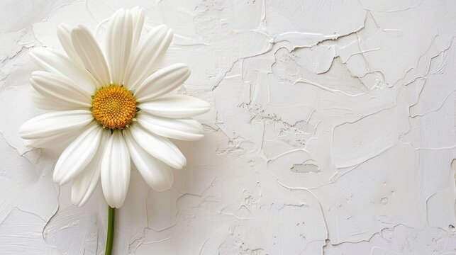 White backdrop with Transvaal daisy