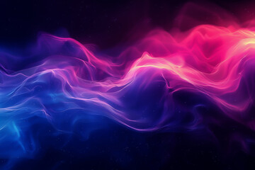 Abstract colorful smoke waves in blue and pink hues create a stunning and vibrant design perfect for creative backgrounds and art projects.