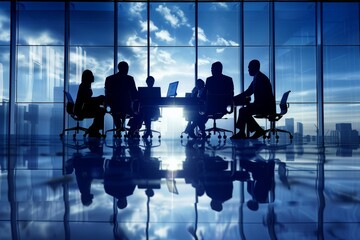 A team meeting to discuss business operations and streamline workflows for optimal performance