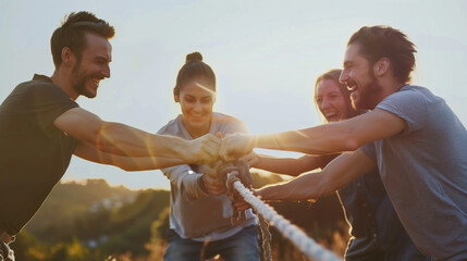 team building, team of four, training