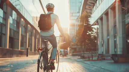 Urban Escape: A Biking Break from the City Grind