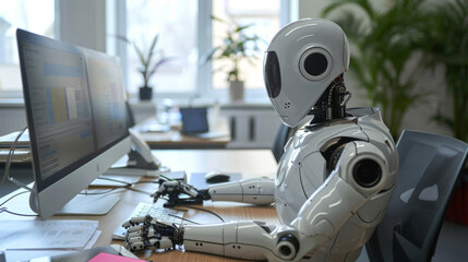 Working Together: A Robot Collaborates with Humans in a Classic Office Environment