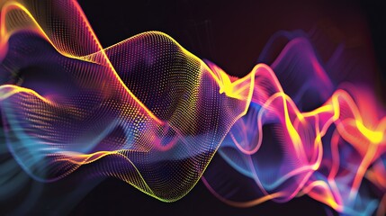 Fototapeta premium Abstract Digital Wave