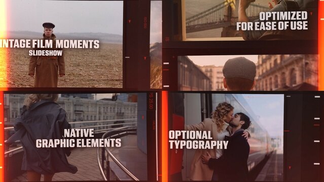 Vintage Film Moments Slideshow