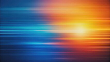 Vibrant abstract gradient background with blurred dark blue and bright orange colors, abstract, vibrant, gradient