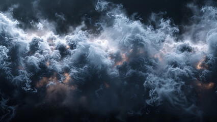  realistic high-resolution photo of molecular cloud, with detailed background