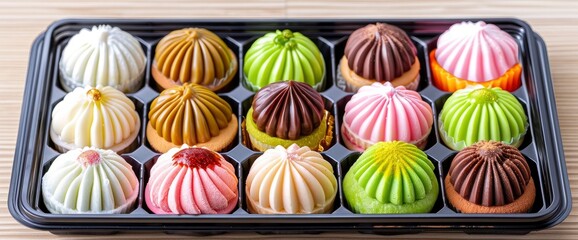 Wagashi In Kyoto, Japan, Capturing The Traditional And Delicate Sweets