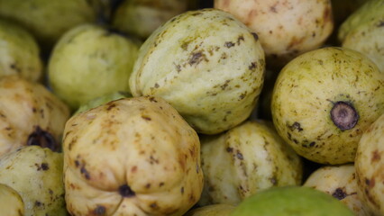 Guava (Psidium guajava) is a tropical fruit known for its sweet and tangy flavor and its numerous health benefits.