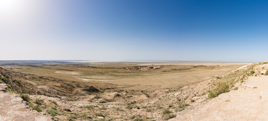 マンギスタウのウスチュルト台地