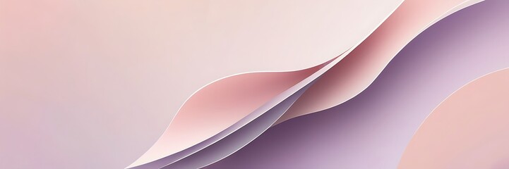 Soft and Elegant Wave Gradient Background,  Light Pastel Pink to Lavender with Delicate Textural Elements