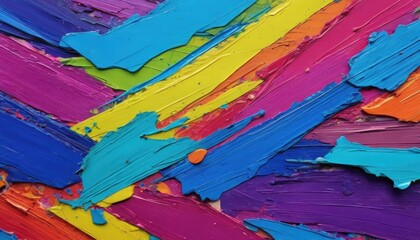 Fototapeta premium Abstract Oil Paint Background