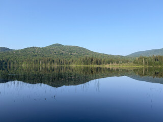 Mountain reflections