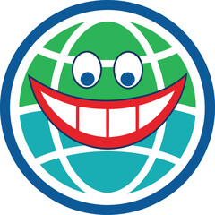 World Smile Day Vector Illustration Art