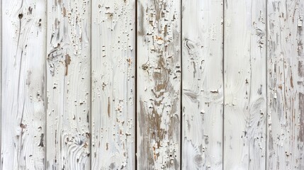 White painted wooden wall with vintage feel Natural pattern with space for text