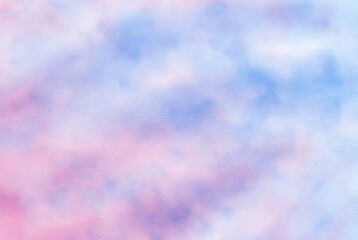 Fuchsia watercolor grungy texture background. Pastel watercolor paint strokes texture background.