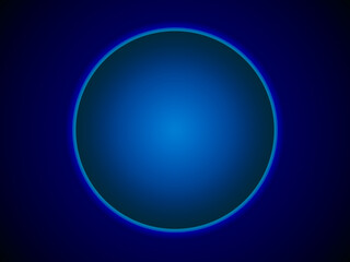 宇宙空間のイメージ。青、緑。輝く星。丸、円。メッシュグラデーション背景素材。パネルやポスター、web素材、ビデオの背景、ポストカード、メッセジカードなどに。
