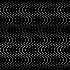 seamless pattern in black white