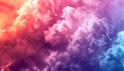 Fototapeta premium Colorful wallpaper with smooth color transitions