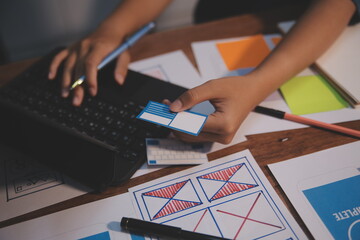 The designer team is designing the uxui system to make the uxui system work well on new phones and...