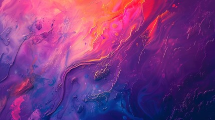 Wallpaper abstract paint background purple dark orange pink and blue, creative background.