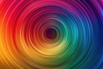 Colorful abstract rainbow circle background