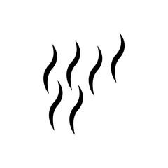 smoke concept line icon. Simple element illustration.smoke concept outline symbol design.