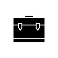 briefcase glyph icon