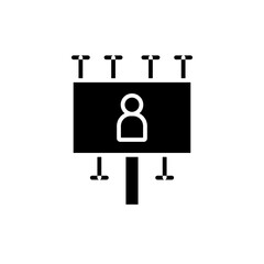 billboard glyph icon