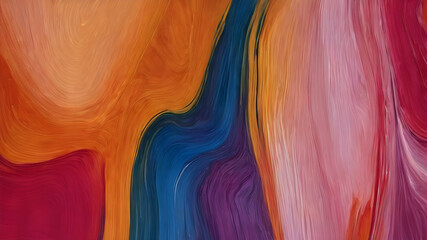 Obraz premium Brushstroke texture background with various colors