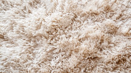 Close-up of Soft Fluffy Fur Texture