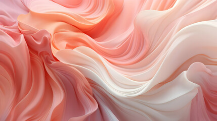 Obraz premium Abstract Pink & White Swirling Background