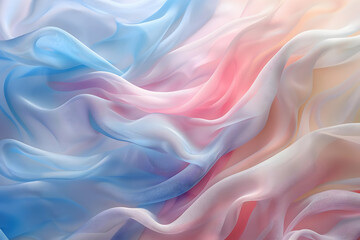 Obraz premium Soft Pink & Blue Fabric Texture