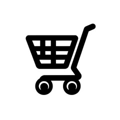 shopping cart vector illustration isolated