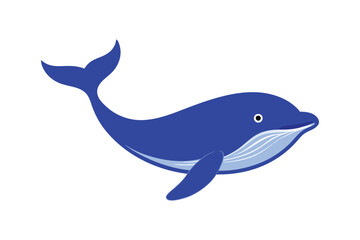 Fototapeta premium blue-whale-image-vector