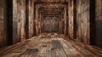 Abstract brown wood texture and background design for creative interior copy space concept