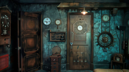 Imagine an escape room scenario where a group of friends is trying to solve a series of interconnected puzzles to unlock a door. 