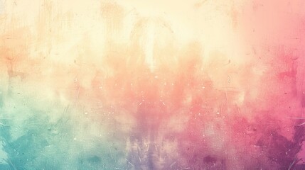 Fototapeta premium Abstract watercolor background with warm and cool pastel tones