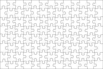 ジグソーパズル_線画