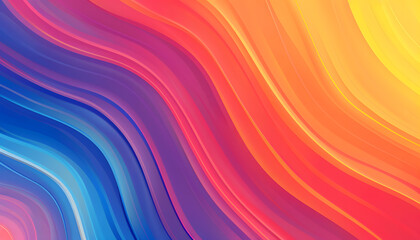 Obraz premium Colorful wallpaper with smooth color transitions