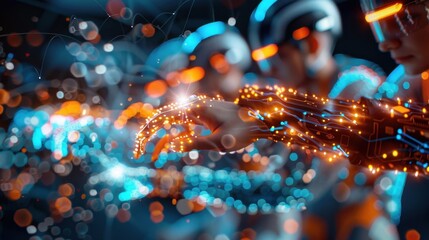 High-tech sports training, wearable tech and performance analytics.