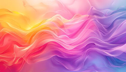 Obraz premium Colorful wallpaper with smooth color transitions